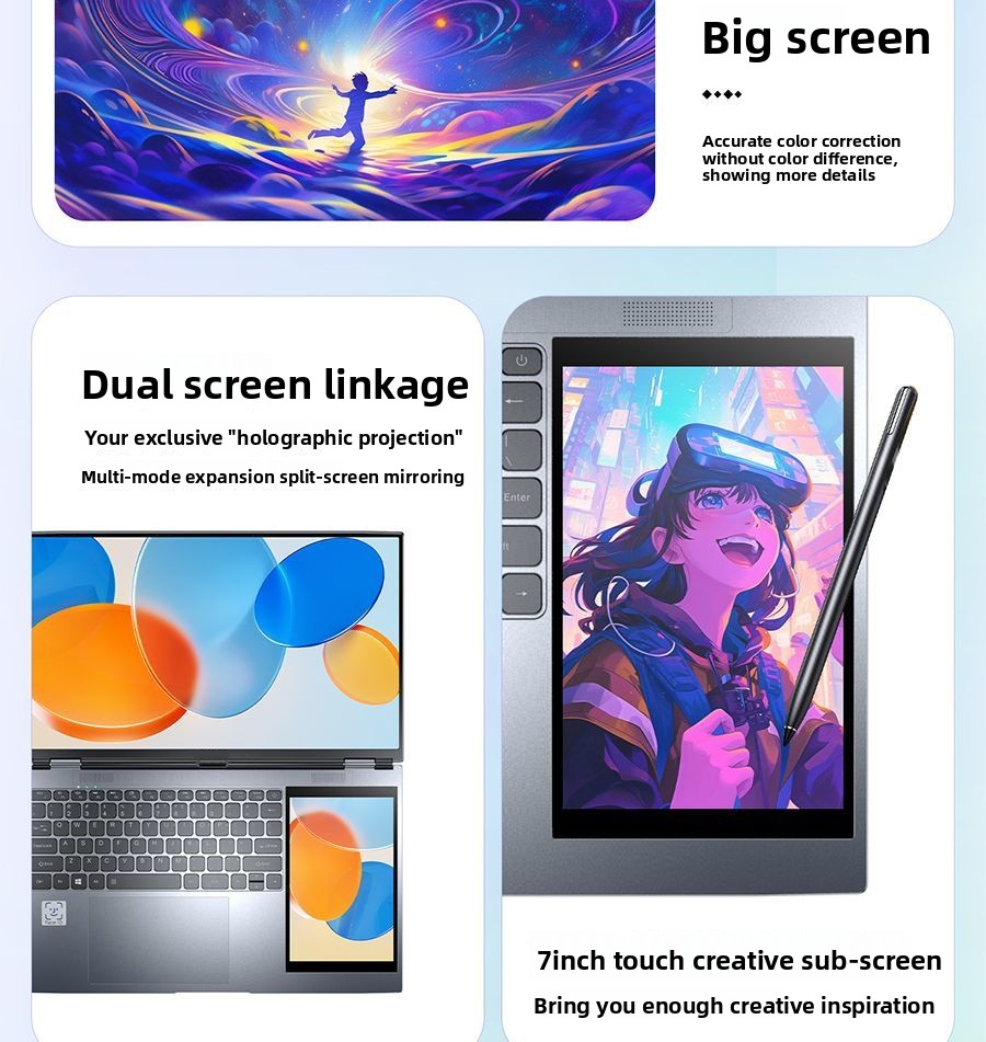 Aether New Customizable 15.6Inch 7Inch Touch Screen Student Laptop Intel Celeron QuadCore SSD DDR4 Win 10 11 English IPS Camera