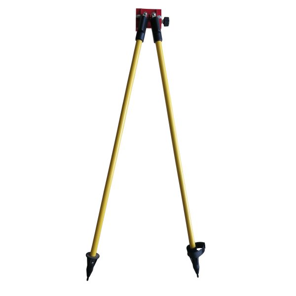 1.3Kg Telescopic Levelling Staff 78mm Survey Staff Bipods Stands Survey Measuring Stick