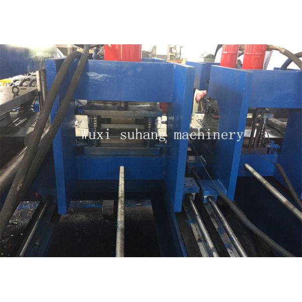 Cold Rolled Strip Cantilever Cable Tray Roll Forming Machine With Punching