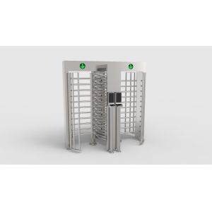 Electronic Mechanical Full Height Turnstile , Bi-Directional Durable Metal