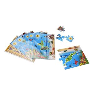 High Density EVA Foam Flexible Magnetic Puzzle Games For Preschoolers