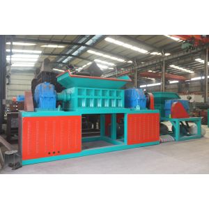 Plastic Shredder Double Shaft Double Power for Waste Plastic Bottle Metal Scrap