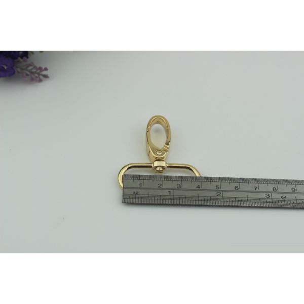 Bag parts various color 4 size metal swivel eye dog leash snap hook wholesales