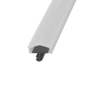 Co-Extruded TPE Wooden Door Seal Strips White Color Rubber Weather Seal Strip
