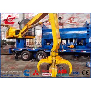 Mobile Hydraulic Metal Compactor Machine Remote Control Diesel Engine with Truck