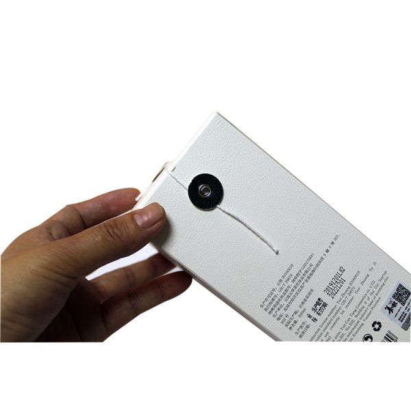 Recycled Paperboard Packaging Box With String And Button Closure , Paperboard Folding Cartons