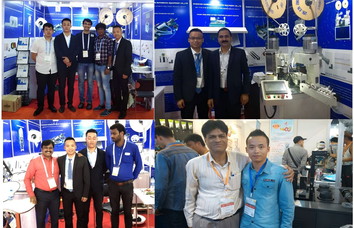 Industrial Precision Cable Cutting Machine Multi Functional Wire Cutter Stripper Machine