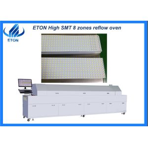 Low Noise 8 Zones Heating Sufficient Hot Air Flow SMT Reflow Oven