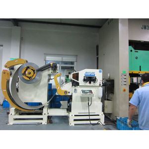 Hardware Stamping Processing Steel Coil Feeders Device , Roll Leveling Machine