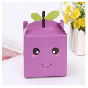 Eco Friendly Christmas gift CMYK Candy Packaging Box With Handle