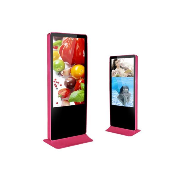 Subway Indoor Digital Signage 1920 * 1080 Resolution Support Network LAN / WIFI