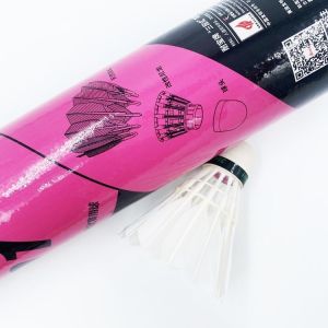 Cheap Goose Feather Badminton Shuttlecock High Quality Material Durable and