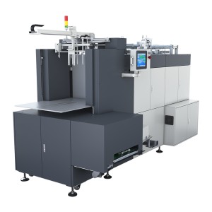 China Compact Automatic Lay Flat Binding Machine with Code Scanning HX3000B on sale