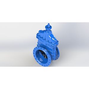 EPDM Soft Sealing Handwheel Non Rising Stem Gate Valve