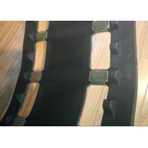 Natural Rubber Mini Snowmobile Track Lightwieght Low Noise For Yanmar