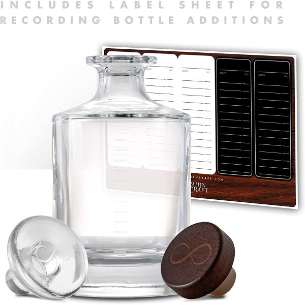 Glass Visa Bottle Sealing Type Cork 250ml 500ml 700ml 750ml Vodka Brandy Mini Bottle