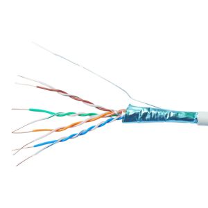 HDPE PVC FTP Cat5e Lan Cable Bare Copper Conductor