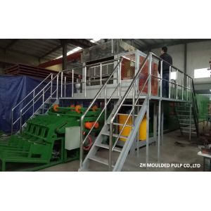 China Automatical Egg Tray Making Machine , Recycled Egg Crate Making Machine on sale