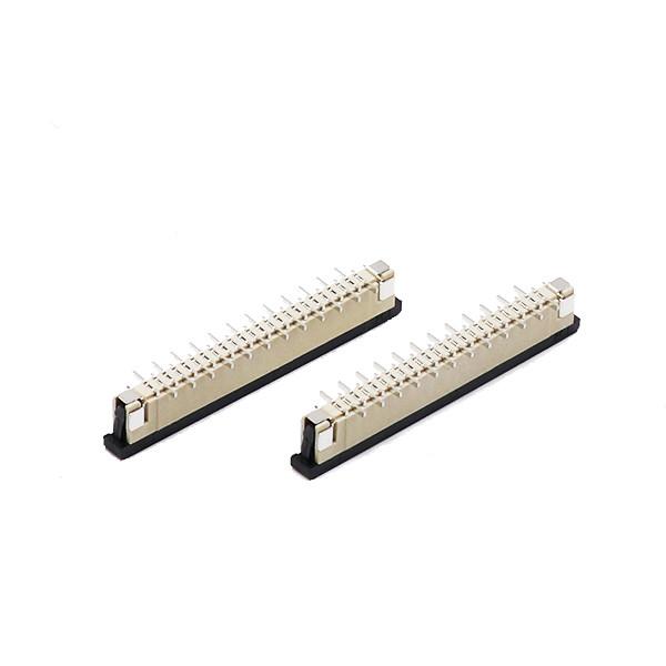 Quality 1.0mm Pitch 32 Pin FPC Connector Vertical Type FFC FPC Cable Connector for sale
