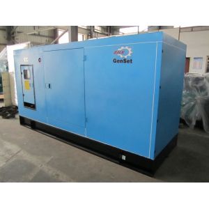 Blue 200KVA Silent Diesel Generator 6CTA8.3-G2 160KW Cummins Diesel Power