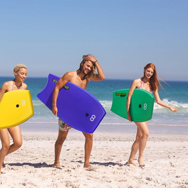 37'' EPS Core Bodyboard Woowave Surfboard for Pool Float and Surfing Experience