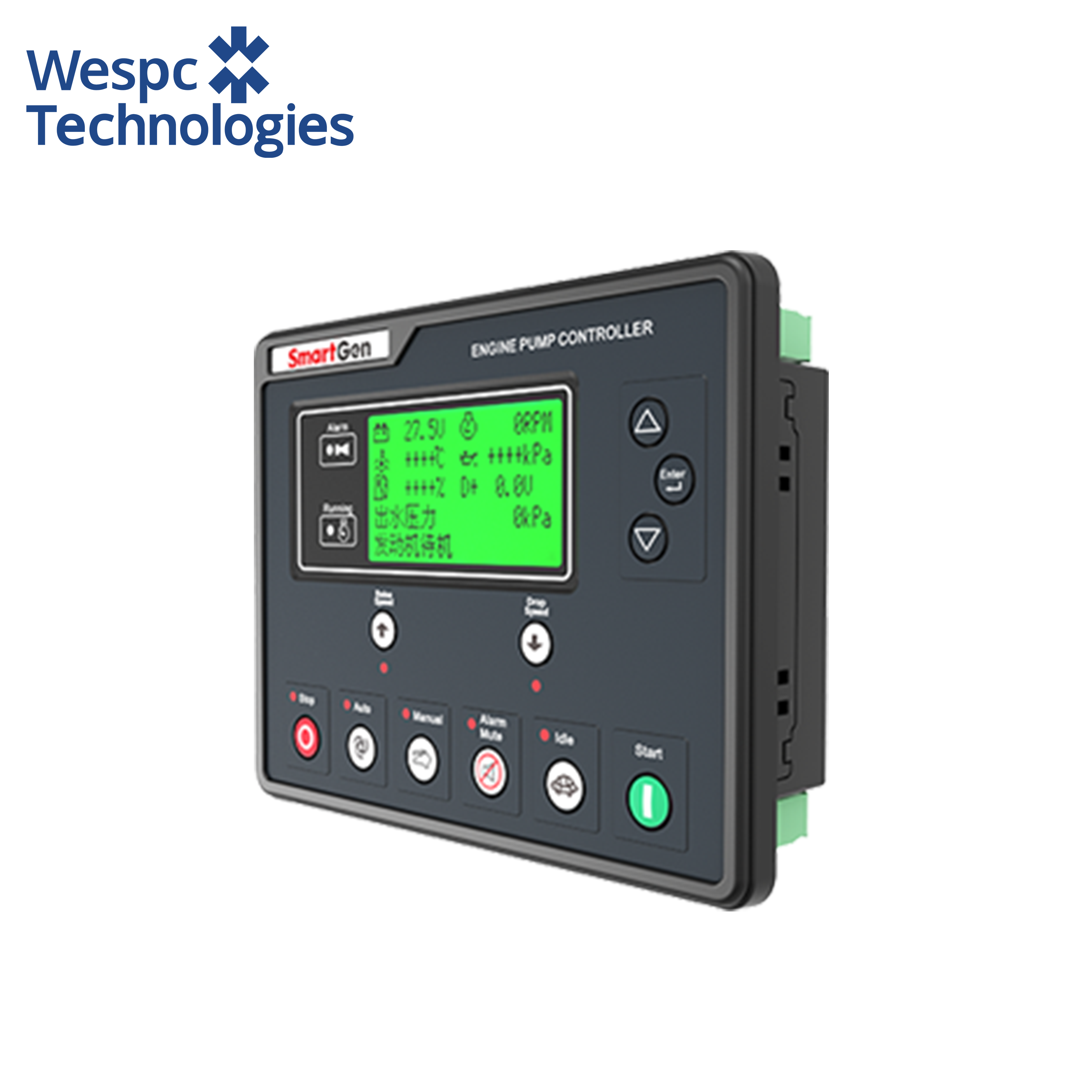 WESPC Original Smartgen APC615 Diesel Pump Controller Auto Start Panel