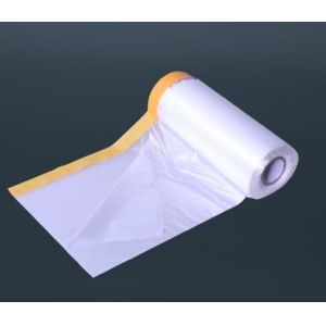 auto paint pre-tape hand-masker pre-folded transparent masking, masking film