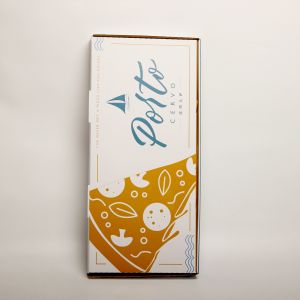 Custom Portable Printed Food Packaging Box , Lightweight Personalised Pizza