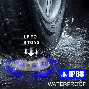 Waterproof Level IP67 Aluminum Solar Dock Light for Harsh Environments