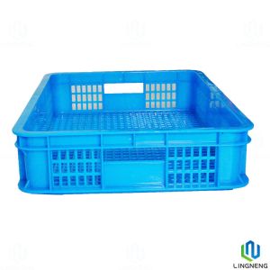 1300g Plastic Fruit And Vegetable Crates Nestable / Stackable Plastic Vegetable