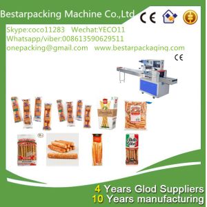 Bestar wrapping machine for Breadsticks,biscuits breadsticks,bread sticks