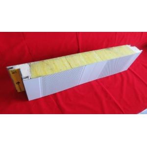 China Steel Foam Glasswool Sandwich Panel Exterior Wall Roof 50mm-200mm RAL Color on sale