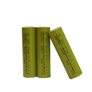 FCC 18650 Rechargeable 2200mAh lithium Ion Battery High Discharge Rate