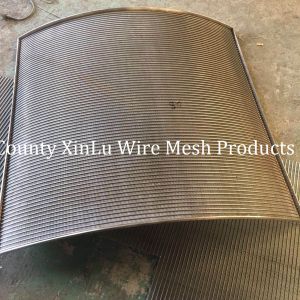 Wedge Wire Flat Panel Johnson Screen Mesh with Flat Plate Dewatering Screen