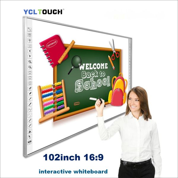 Quality 102inch IR Interactive Whiteboard Smart Finger Touch For Teaching for sale