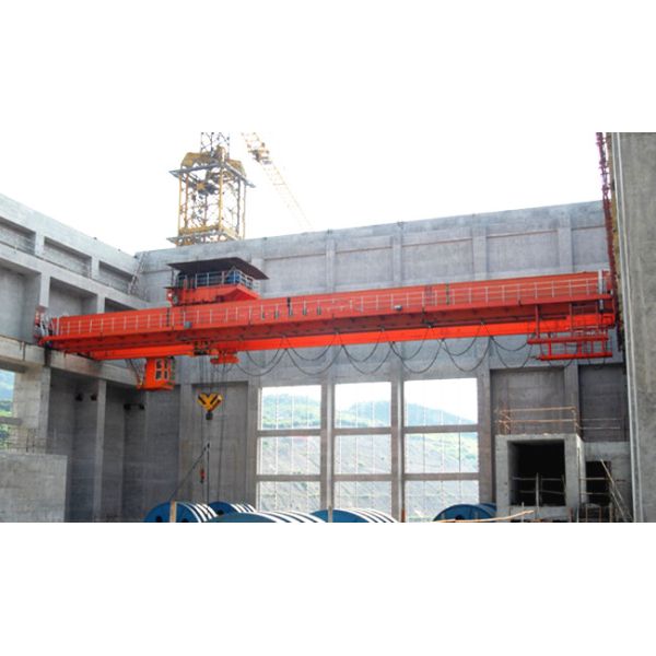 Hydropower Station Double Beam Overhead Crane 300 Ton In Bridge Cranes