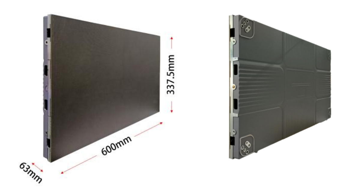 P1.25 Indoor Fixed LED Display Aluminum Cabinet High Resolution Full Color Smd 3in1 For Exhibition School Hall