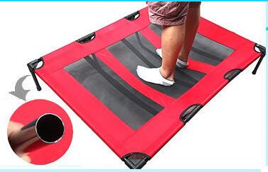 elevated pet bed Travel best elevated dog bed Steel-Framed Bed Cot with Knitted Fabric