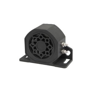 12V - 24V Car Reverse Horn IP67 Truck Reversing Alarm Black With Stainless Steel