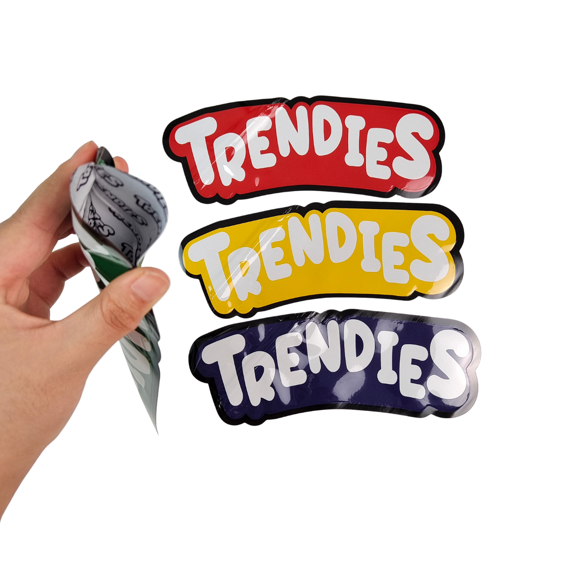 China Customized No Stock Smell Proof Zipper Packing Bag 3.5g Special Shape Zipper Pouch with Child Proof Zipper on sale