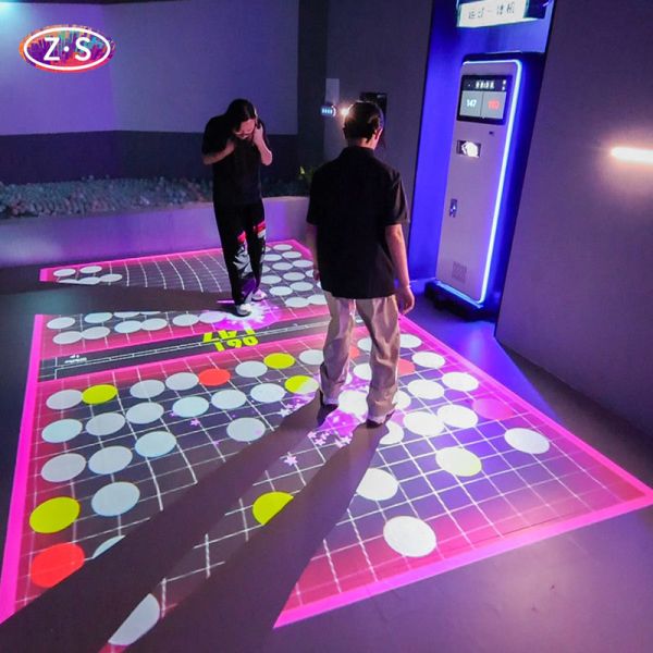 Quality Durable Construction Mobile Interactive Floor Projection Solution Commercial Use for sale
