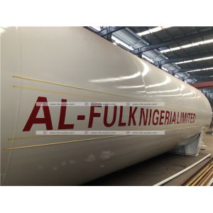 Horizontal Large LPG Storage Tank 120cbm 60tons 120000liters Gas Storage Tank