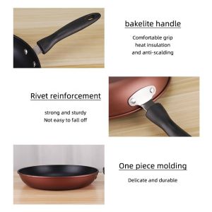 Factory Direct Sale Kitchen Cookware Cooking Pan Induction Cast Iron Panci Fry
