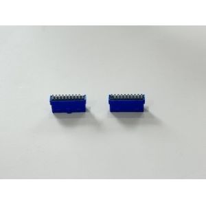 IDC 20-Pin Dual-Row Fully-Shrouded Male Connector | 2.00mm Pitch Electronic PCB