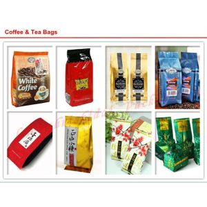 Stand up pouch with zipper , Empty tea bag stand up pouch with zipper