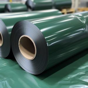 Wholesale 120 Micron Opaque Dark Green Color HDPE Film Used For TAPE Application from china suppliers