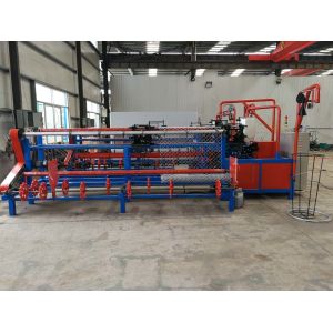 High Capacity Chain Link Fence Machine For Playground Protection