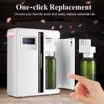 HOMEFISH 160ml Waterless Scent Diffuser Bluetooth Wall-Mounted Fragrance Machine