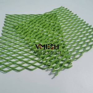 Hexagon Hole Aluminum Expanded Metal Mesh for Facade Cladding