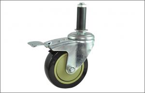 Wholesale PVC / PU / PP replacement Swivel Caster Wheels for Pipe Rack Trolley from china suppliers